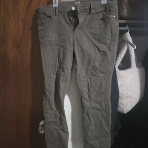 Olive Green Women's Jeans Size 12